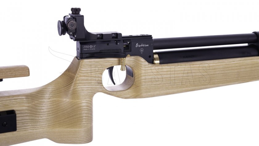 Luftgewehr Zbroia Biathlon 4,5mm Braun