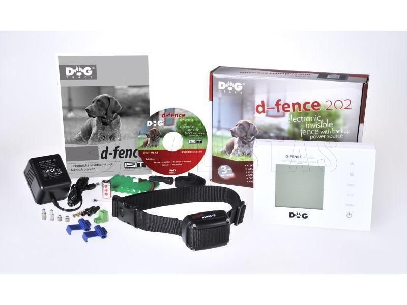 Unsichtbarer Zaun Dogtrace d-fence 202 weiß