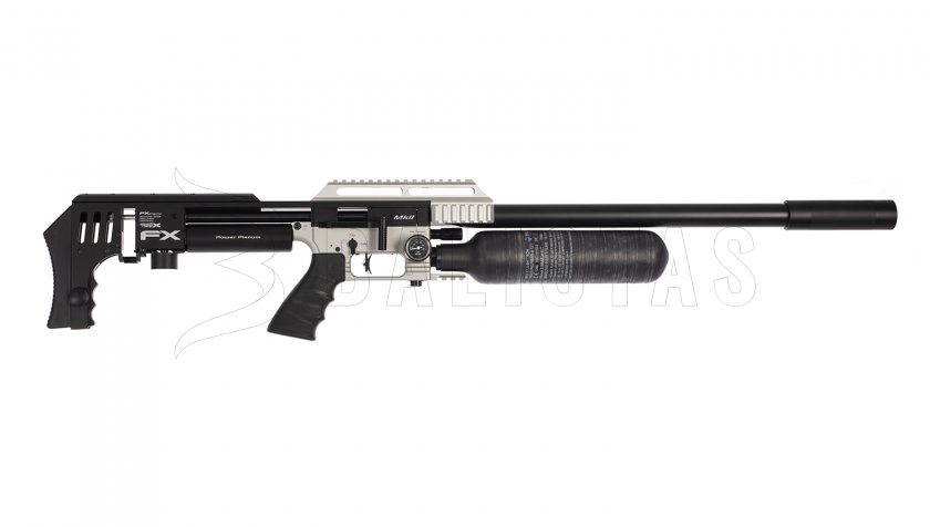 Luftgewehr FX Impact MKII Sniper Edition, Power Plenum, Silver 6,35mm