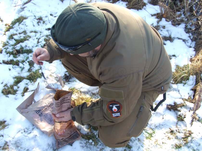 MRE - One Meal, Menu III – Rindfleisch mit Reis