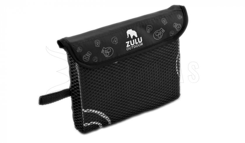 Handtuch Zulu Light L 60x120cm Totenköpfe