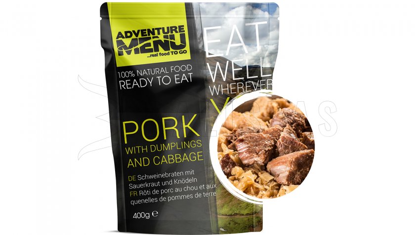 Vepřové mit Knödel und Kraut Adventure Menu