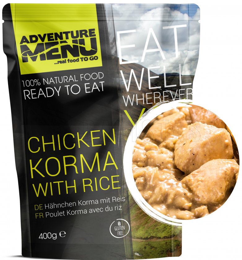 Menü IV - Hirschragout + Huhn Korma Abenteuermenü