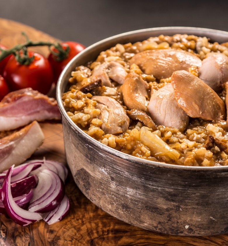 Menü IV - Hirschragout + Huhn Korma Abenteuermenü