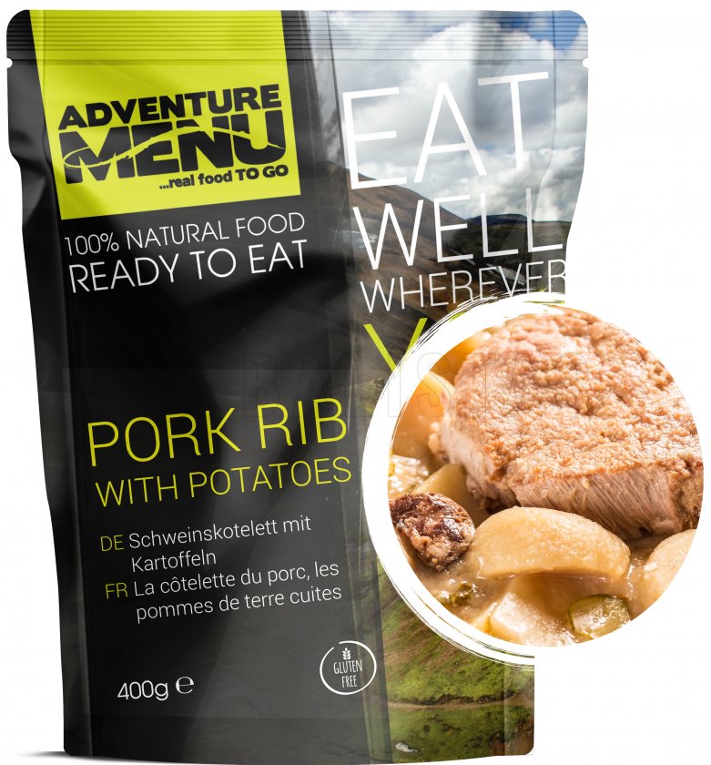 Menu III – Schweinskotelett + Wildhuhn Adventure Menu
