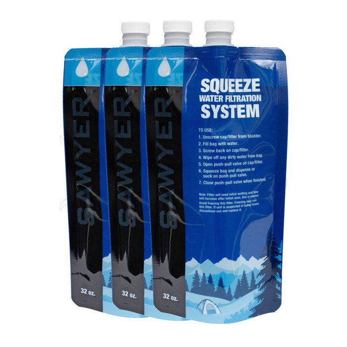 Faltflasche Sawyer 1l – Set 3 Stk
