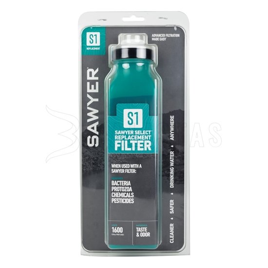 Flasche Sawyer S1 Foam Filter