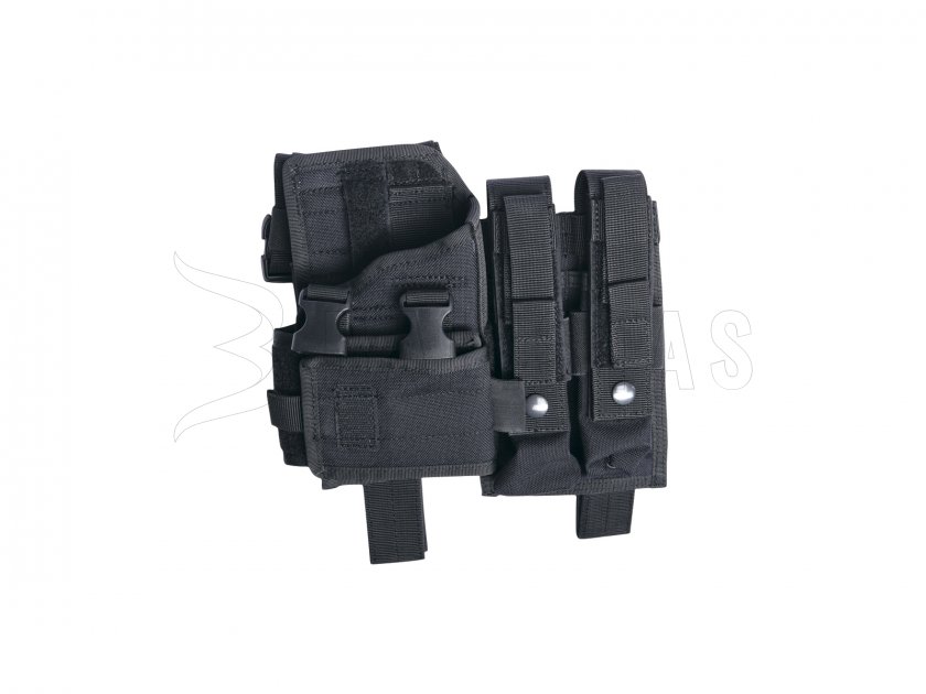 ASG Oberschenkelholster schwarz