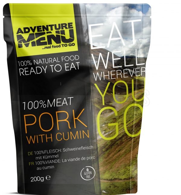 Schweinefleisch mit Kümmel Adventure Menu