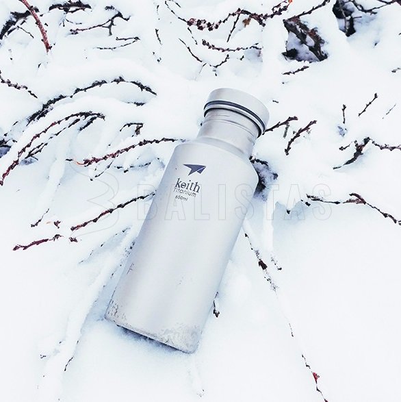 Titanflasche Keith Sport Bottle 550ml