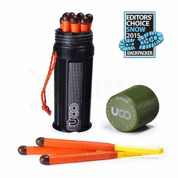 Sturmstreichhölzer UCO Titan Stormproof Match Kit 12 Stk