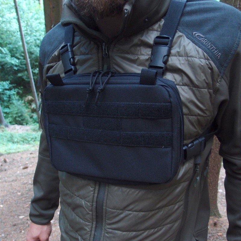 Hrudnítasche Jubö Front Bag Mini schwarz