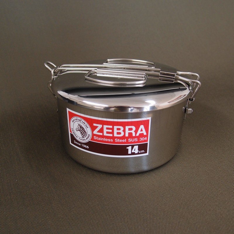 Geschirr Zebra Camping Pot 14cm