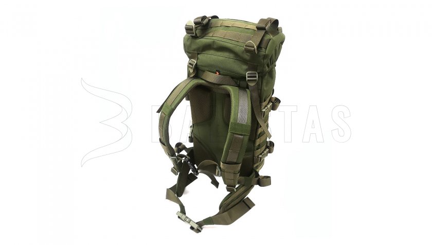 Rucksack Jubö Bushcraft Warrior 25l grün