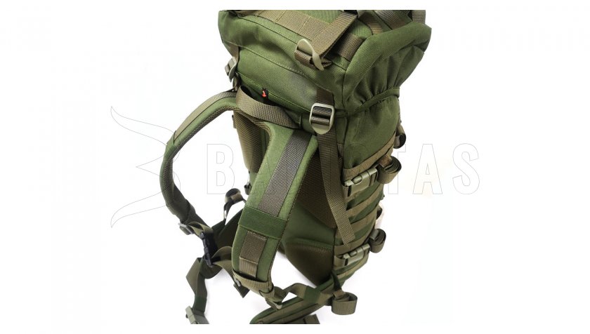 Rucksack Jubö Bushcraft Warrior 25l grün