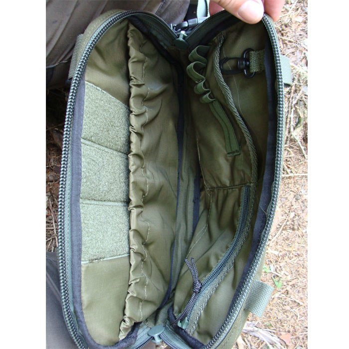 Brusttasche Jubö Front Bag Survival grün