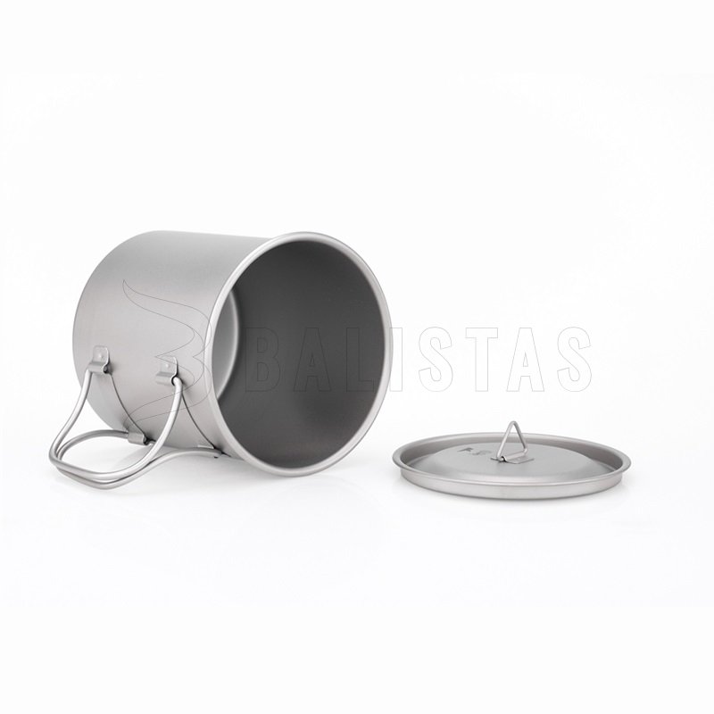 Titanium Keith Becher mit Deckel 550ml