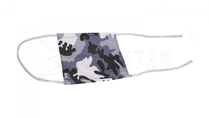 Mund-Nasen-Maske Baumwolle Winter Camo Quadrat