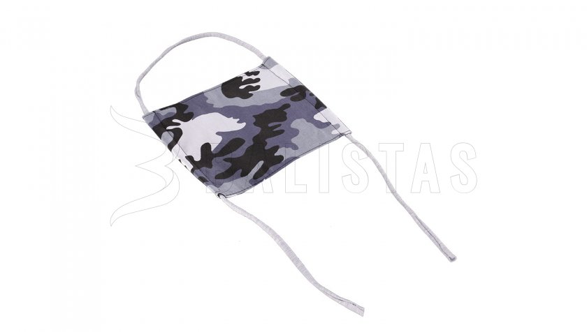 Mund-Nasen-Maske Baumwolle Winter Camo Quadrat