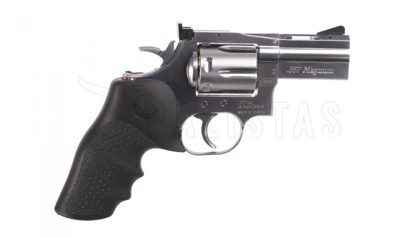 Luftrevolver ASG Dan Wesson 715 2,5" silver BBs