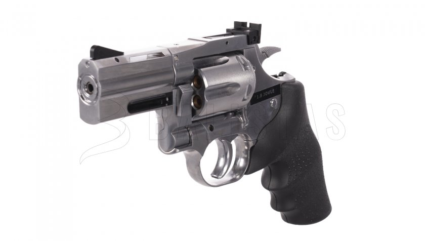 Luftrevolver ASG Dan Wesson 715 2,5" silver BBs
