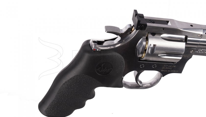 Luftrevolver ASG Dan Wesson 715 4" silver Diabolos