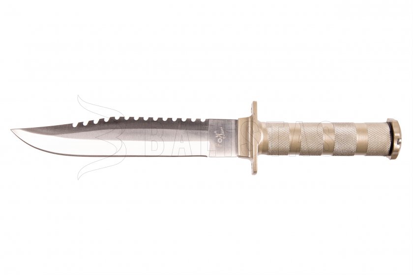 Survival Messer Fox Outdoor mit Lederscheide
