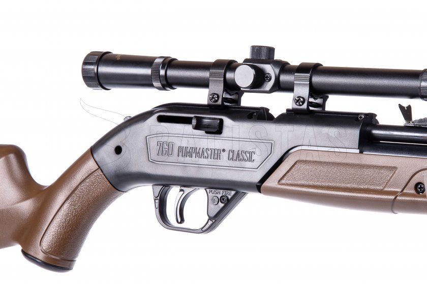 Crosman Pumpmaster 760 4,5mm mit 4x15 Zielfernrohr