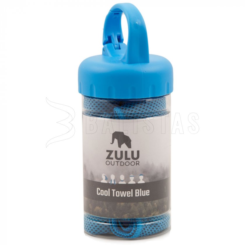 Kühlendes Handtuch Zulu Cool Towel blau