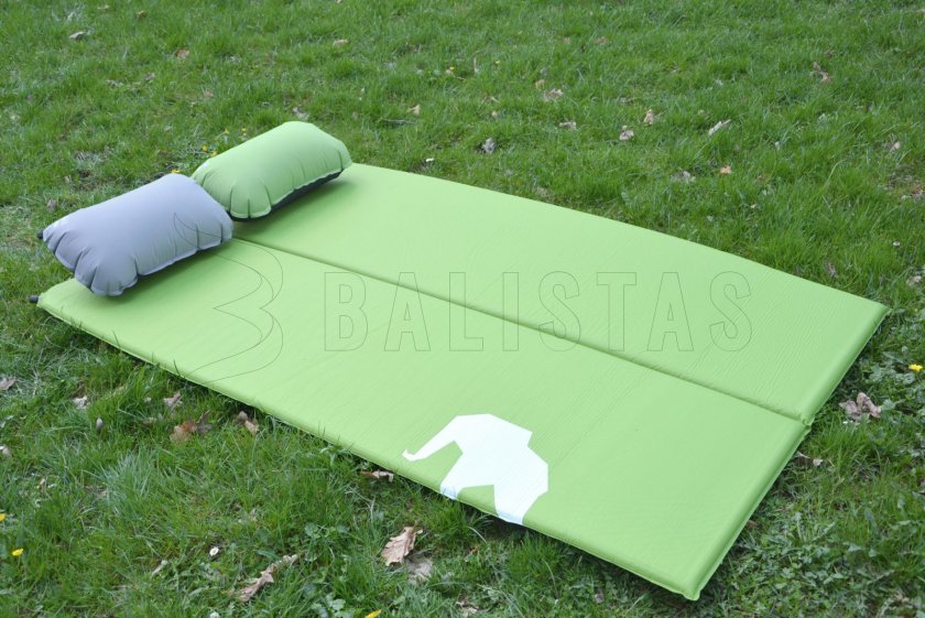 Selbstaufblasendes Kissen Zulu Outdoor Dream grau