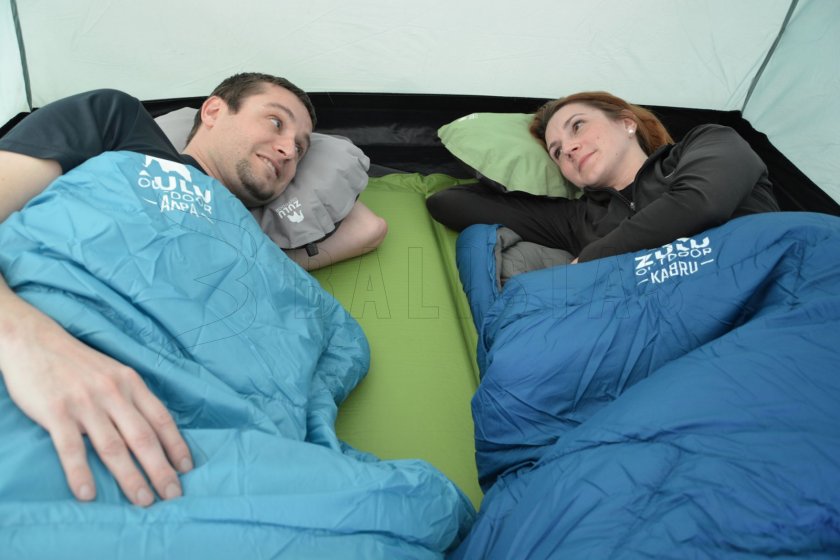 Selbstaufblasendes Kissen Zulu Outdoor Dream grau