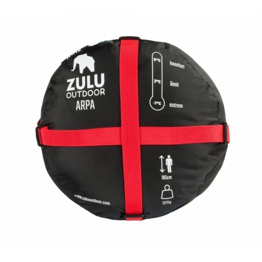 Schlafsack Zulu Arpa 185cm links