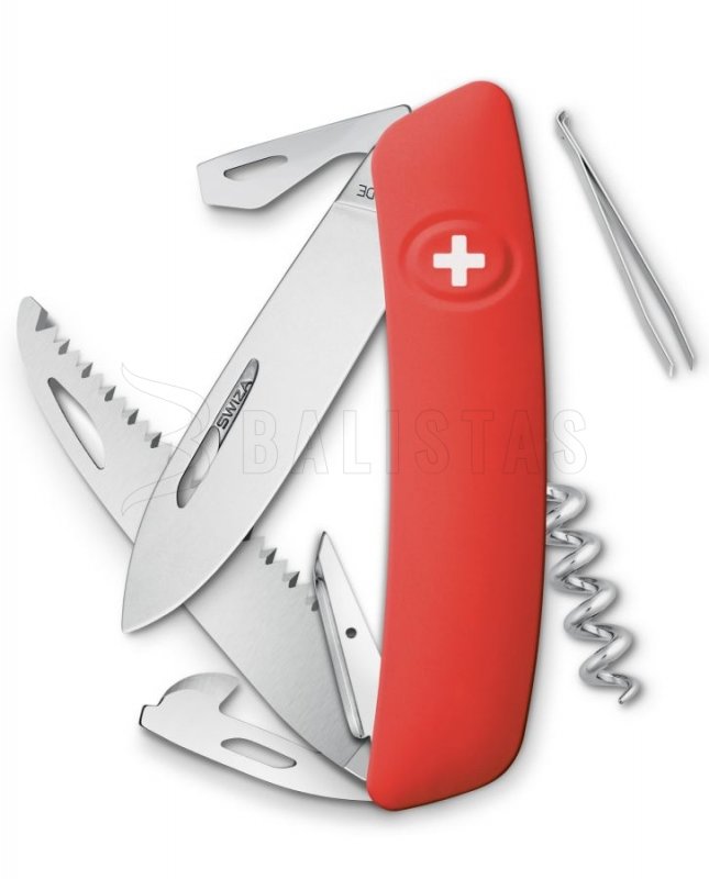 Schweizer Taschenmesser Swiza D05 rot