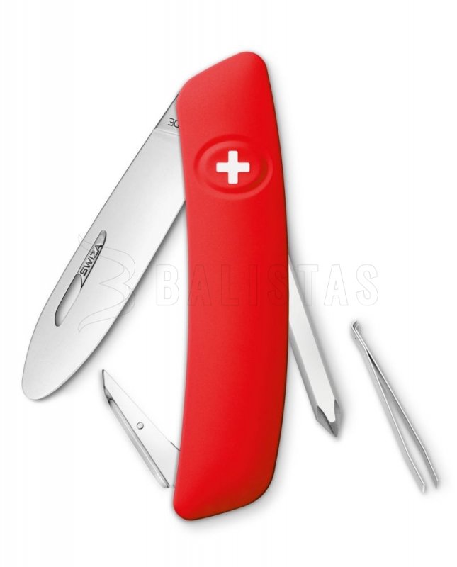 Schweizer Taschenmesser Swiza Junior J02 rot
