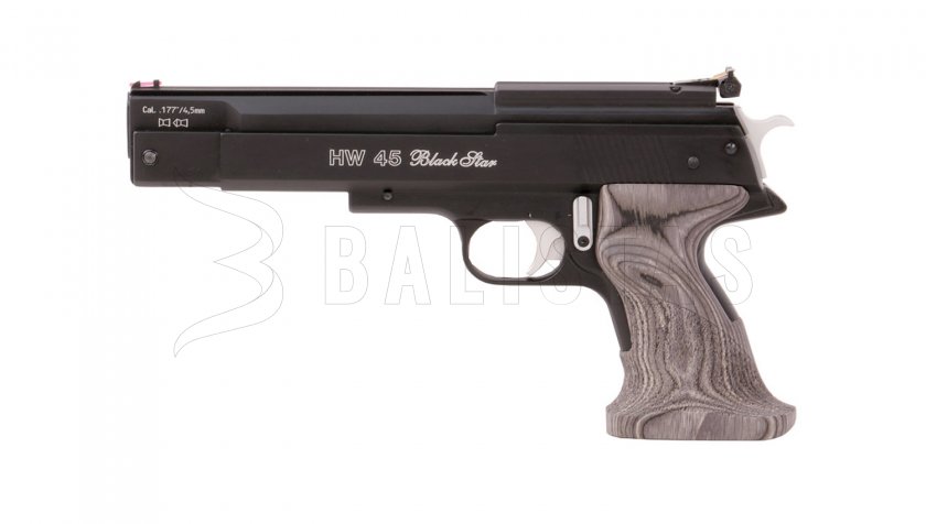 Luftpistole Weihrauch HW 45 Black Star 4,5mm