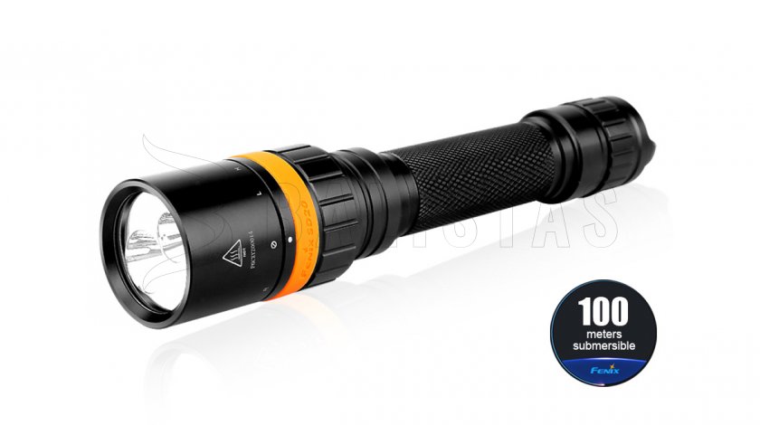 Taucher-LED-Taschenlampe Fenix SD20