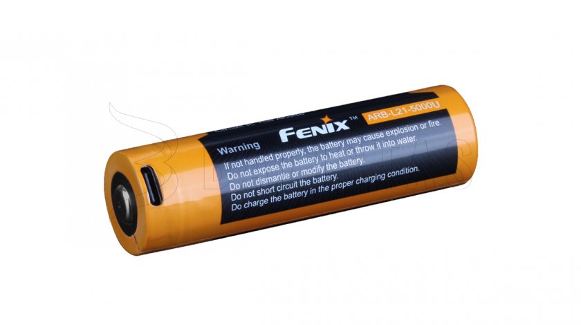 Wiederaufladbare Batterie Fenix 21700 5000 mAh mit USB-C (Li-Ion)