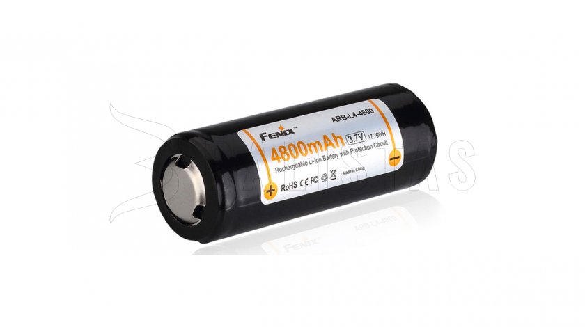 Wiederaufladbarer Akku Fenix 26650 4800 mAh (Li-Ion)