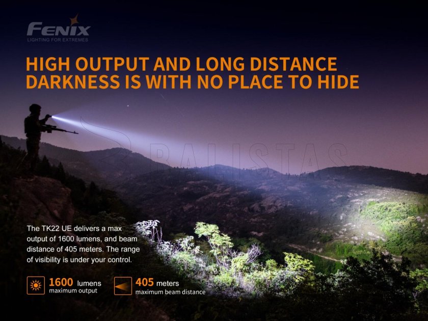 Taktische Taschenlampe Fenix TK22 Ultimate Edition