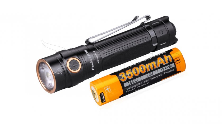 Taschenlampe Fenix LD30 + USB-Akku 3500 mAh