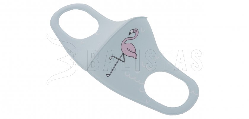 Kinder-Mundschutz – Flamingo