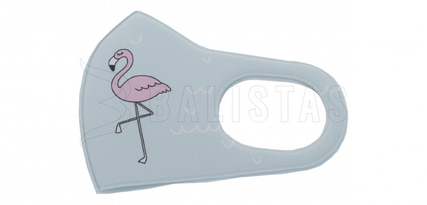 Kinder-Mundschutz – Flamingo