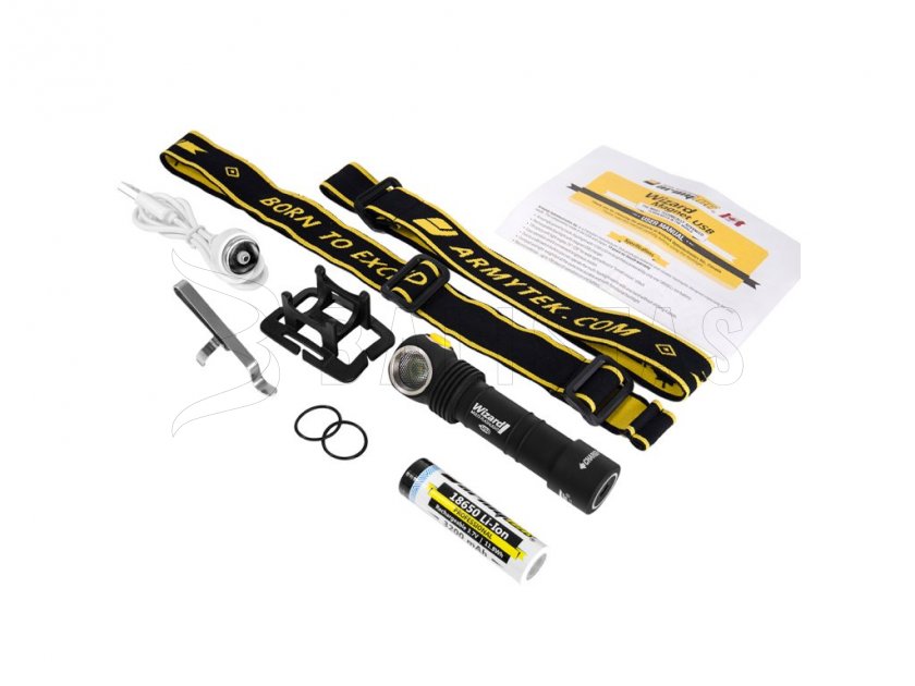 Multifunktionale Taschenlampe Armytek Wizard v3 Magnet USB XP-L