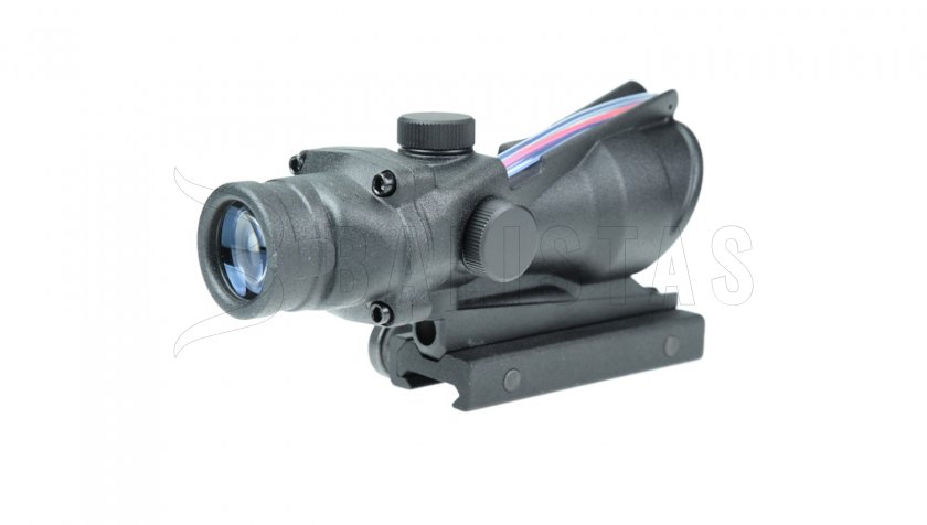 Zielfernrohr Phantom ACG 4x32 mit Lichtleiter Schwarz
