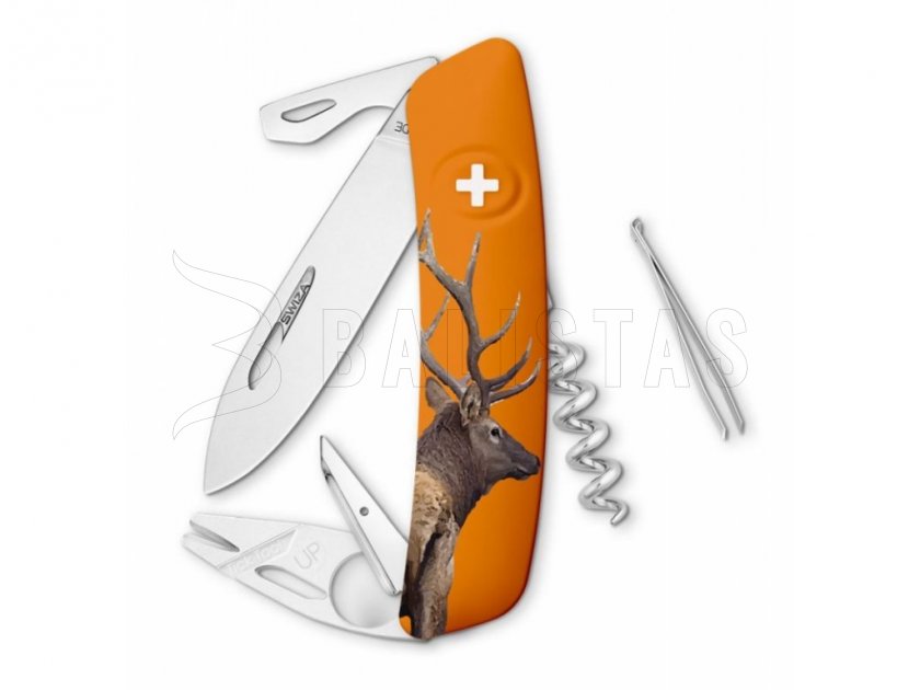 Schweizer Taschenmesser Swiza TT03 Wildlife Bull Elk