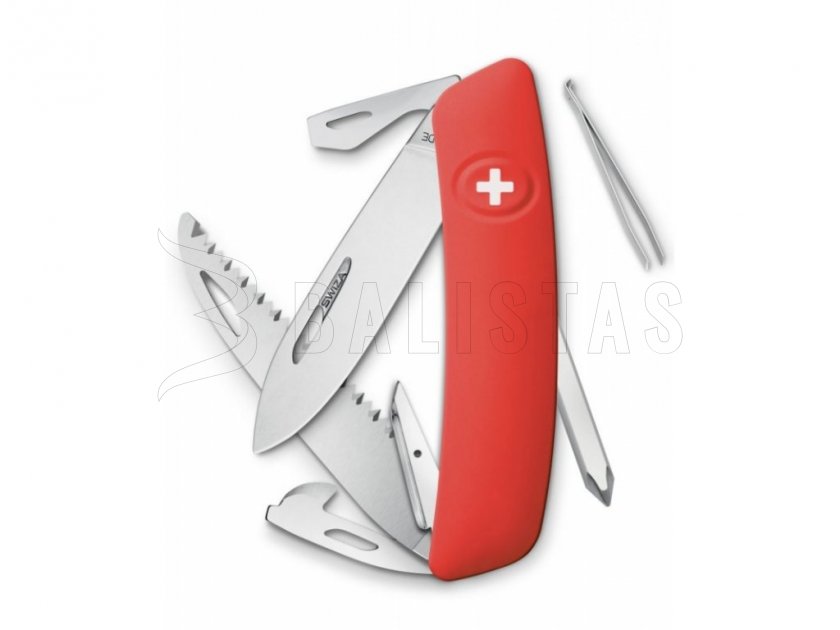 Schweizer Taschenmesser Swiza D06 rot