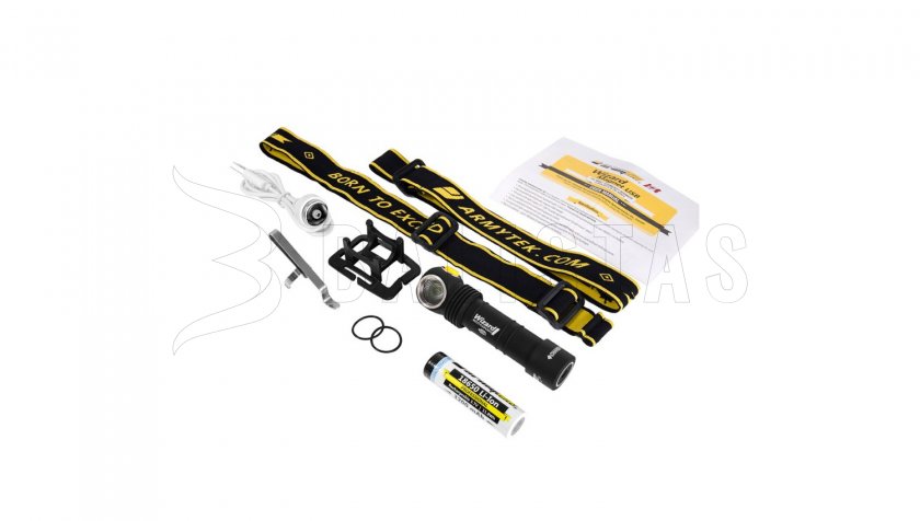 Multifunktionale Taschenlampe Armytek Wizard Magnet USB XP-L WR