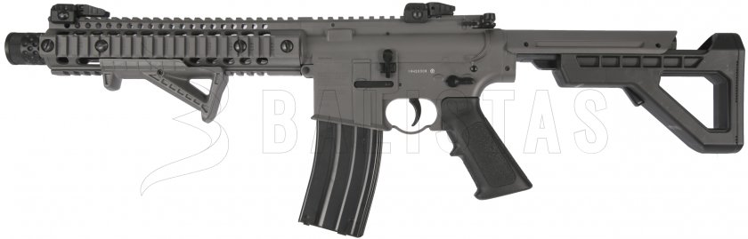 Luftgewehr Crosman DPMS SBR Full Auto 4,5mm grau