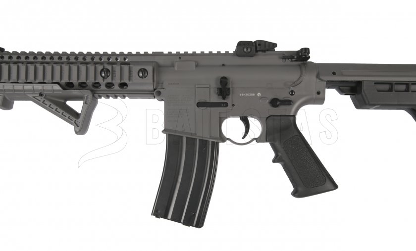 Luftgewehr Crosman DPMS SBR Full Auto 4,5mm grau