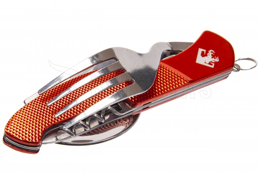 Klappbesteck Wildee Camper rot